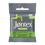 Ficha técnica e caractérísticas do produto Jontex Preservativo Lubrificado Maca Verde 3 Unidades
