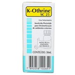 Ficha técnica e caractérísticas do produto K-Othrine Cs 25 - 30 Ml - Bayer