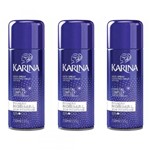 Ficha técnica e caractérísticas do produto Karina S/ Perfume Hair Spray 250ml (Kit C/03)