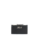 Ficha técnica e caractérísticas do produto Karl Lagerfeld Porta-cartões K/Signature - Preto