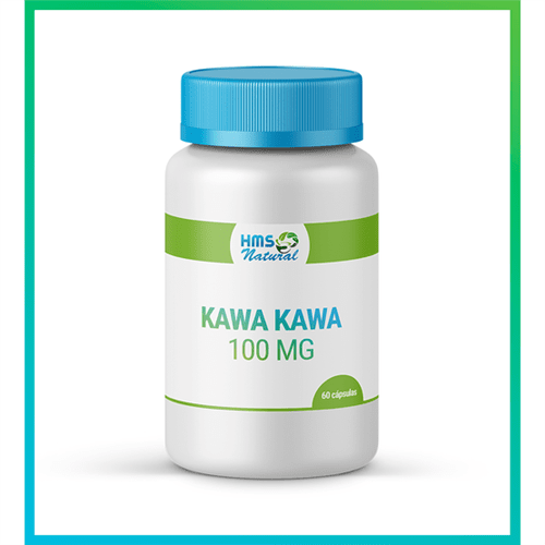 Ficha técnica e caractérísticas do produto Kawa-kawa 100mg Cápsulas 60cápsulas