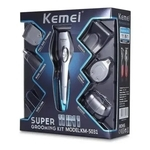 Ficha técnica e caractérísticas do produto Kemei Km-5031 Kit De Aparador De Cabelo 6 Em 1