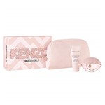 Ficha técnica e caractérísticas do produto Kenzo World Kit - EDT 75ml + Body Lotion + Necessaire Kit