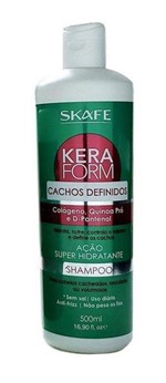 Ficha técnica e caractérísticas do produto Keraform Shampoo Cachos Definidos Skafe 500mL