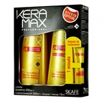 Ficha técnica e caractérísticas do produto Keramax Hidratação Profunda - Kit Shampoo + Condicionador + Ampola - Skafe