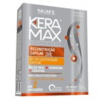 Ficha técnica e caractérísticas do produto Keramax Kit Cauterização Reconstrução Capilar Skafe 4 Passos