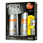 Ficha técnica e caractérísticas do produto Keramax Reconstrução Capilar - Kit Shampoo + Condicionador + Ampola - Skafe