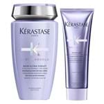 Ficha técnica e caractérísticas do produto Kérastase Blond Absolu Cicaflash Ultra-Violet Kit - Shampoo + Tratamento Kit