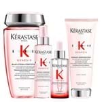 Ficha técnica e caractérísticas do produto Kérastase Genesis Kit - Shampoo + Condicionador + Sérum + Protetor Térmico Kit