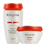 Ficha técnica e caractérísticas do produto Kérastase Kit Duo Nutritive Cabelos Grossos - Shampoo Bain Satin 2 (250ml) + Máscara Cabelos Grossos (200ml)