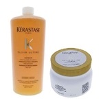 Ficha técnica e caractérísticas do produto Kérastase Kit Elixir Ultime Shampoo 1l+ Máscara 500g