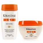 Ficha técnica e caractérísticas do produto Kérastase Kit Nutritive Cabelos Grossos - Shampoo Bain Satin 2 250ml + Máscara Cabelos Grossos 200ml