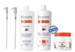 Ficha técnica e caractérísticas do produto Kérastase - Kit Nutritive Satin 1+lait Vital+masq.cab Grossos