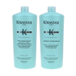 Ficha técnica e caractérísticas do produto Kérastase Résistance Extentioniste Shampoo 1L + Cond. 1L