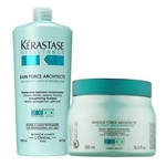 Ficha técnica e caractérísticas do produto Kerastase Resistance Force Architecte Duo Shampoo + Máscara Profissional