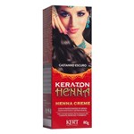 Ficha técnica e caractérísticas do produto Keraton Henna Creme Castanho Escuro - 80g