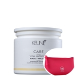 Ficha técnica e caractérísticas do produto Keune Care Vital Nutrition - Máscara 200ml + Nécessaire Pink Beleza na Web