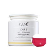 Ficha técnica e caractérísticas do produto Keune Care Vital Nutrition - Máscara 500ml + Nécessaire Pink Beleza Na Web