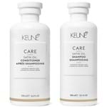 Ficha técnica e caractérísticas do produto Keune Kit Care Satin Oil Duo Pequeno
