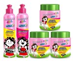 Ficha técnica e caractérísticas do produto Kids para Cabelo Cacheado Shampoo + Condicionador 240ml + 3 Máscara 250g Bio Extratus
