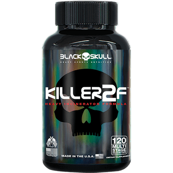 Ficha técnica e caractérísticas do produto Killer 2F (120 Caps.) - Black Skull