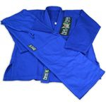 Ficha técnica e caractérísticas do produto Kimono Jiu Jitsu Masculino A1 Azul Royal