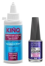 Ficha técnica e caractérísticas do produto Kinq Removedor de Cutículas com a Fita Liquida para Unha - Cora