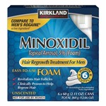 Kirkland Signature Extra Strength para Homem Minoxidil 5 Espuma Aerosol