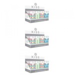 Ficha técnica e caractérísticas do produto Kiss Lenços de Papel Bolso 28x10 (Kit C/03)