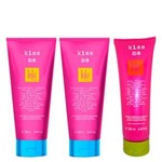 Ficha técnica e caractérísticas do produto Kiss me Lola Cosmetics - Kit Shampoo 250Ml + Condicionador 250Ml + Creme para Pentear 250Ml Kit