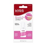 Kiss New York Brush-on Cola P/ Unha C/ Pincel 5g Ref. Fbgl504