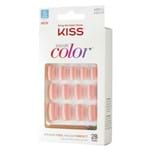 Ficha técnica e caractérísticas do produto Kiss New York Salon Color 28 Unhas - Bonita