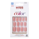 Ficha técnica e caractérísticas do produto Kiss New York Salon Color Bonita - Unhas Postiças