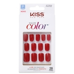 Ficha técnica e caractérísticas do produto Kiss New York Salon Color New Girl - Unhas Postiças