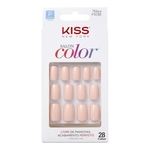 Ficha técnica e caractérísticas do produto Kiss New York Salon Color Sweet Girl - Unhas Postiças Blz