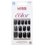 Ficha técnica e caractérísticas do produto Kiss New York Salon Color Unhas Postiças Ref. KSC51-BR