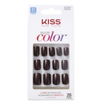 Ficha técnica e caractérísticas do produto Kiss New York Salon Color Vanity - Unhas Postiças