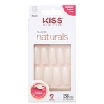 Ficha técnica e caractérísticas do produto Kiss New York Salon Naturals Quadrado Longo - Unhas Postiças 13g