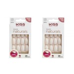 Ficha técnica e caractérísticas do produto Kiss New York Salon Naturals Stiletto Longo (ksn06br)
