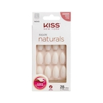 Ficha técnica e caractérísticas do produto Kiss Unhas Salon Naturals Ksn06Br Longo Estileto