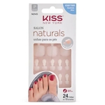 Ficha técnica e caractérísticas do produto Kiss Unhas Salon Naturals Pes Ksn01tnbr