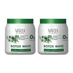 Ficha técnica e caractérísticas do produto Kit 02 Botox White Orgânico Maria Escandalosa - 1Kg