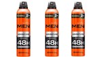 Kit 03 Desodorante Antitranspirante Soffie Men Adventure 48h