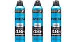 Ficha técnica e caractérísticas do produto Kit 03 Desodorantes Antitranspirante Soffie Men Cool 48h