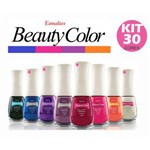 Ficha técnica e caractérísticas do produto Kit 30 Esmalte Beauty Color Cores Sortidas