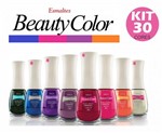 Ficha técnica e caractérísticas do produto Kit 30 Esmaltes Beaytu Color Cores Sortidas - Beauty