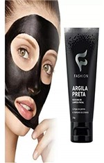 Ficha técnica e caractérísticas do produto Kit 02 Máscaras Argila Preta Fashion