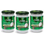 Ficha técnica e caractérísticas do produto Kit 03 Óleo de Coco Extra Virgem 500ml Copra