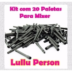 Kit 20 Paletas Refil Para Mixer Mini Misturador De Henna