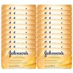 Ficha técnica e caractérísticas do produto Kit 20 Sabonetes Barra Johnson & Johnson Express Iluminadora 80g